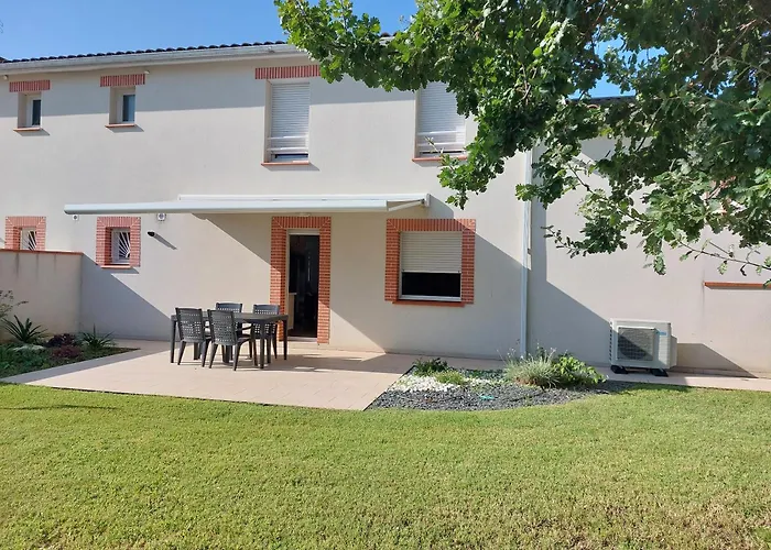 T3 Climatise, Parking Et Jardin Quartier Des Marots A Colomiers
